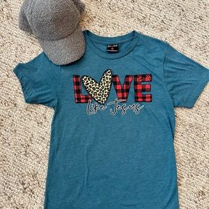 Love like Jesus short sleeve T-shirt - Small
